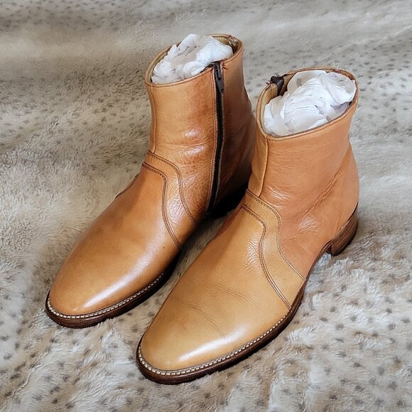 VINTAGE FRYE DRESS BOOTS - Picture 2 of 10